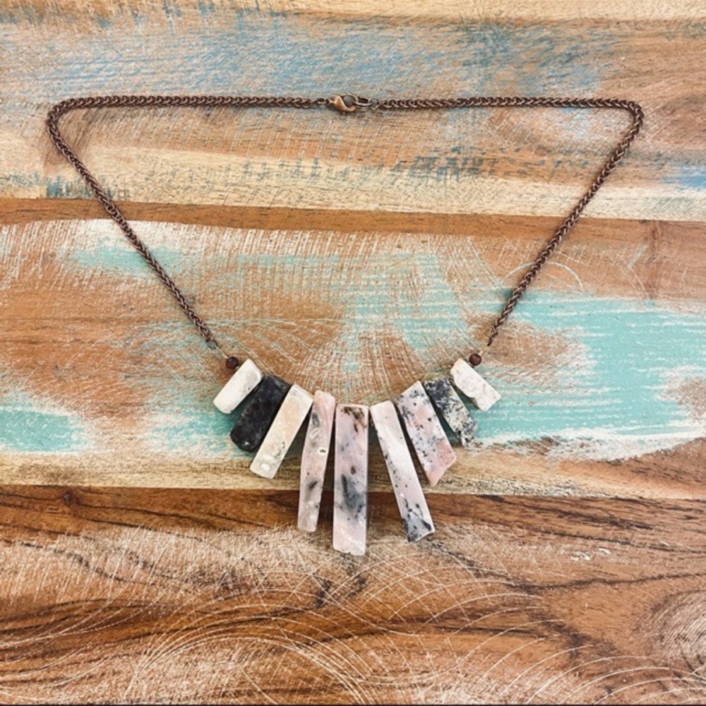 HANDMADE Egyptian Aesthetic Rope Chain Necklace - Picture 1 of 6